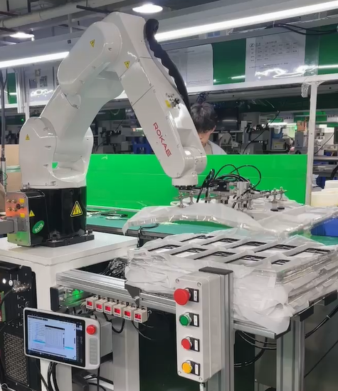 某3C零件生产企业手机中框上下料项目